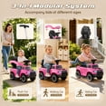 thumbnail image 4 of iYofe 3-in-1 Push Car for Toddlers Ages 1-3, Licensed RAM 1500 Ride On Push Car w/Handle, Safety Rail, Storage, Lights & Horn, 4 of 8
