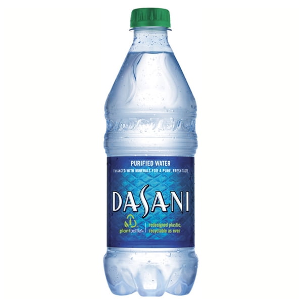 Dasani Purified w-a-t-e-r 16.9 oz Plastic Bottles - Pack of 24