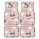 thumbnail image 1 of Fotbe Panda Juego de 4 Tapetes para Auto con Estampado – Alfombrillas de Goma Reforzada, Diseño Antideslizante, Protección para Todo el Año – Vehículos, Autos, Camionetas y SUVs, 1 of 7