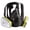 Yellow, variant on Xinyat Full Facepiece Reusable Respirator 6800, NIOSH, Large Lens, ANSI High Impact Eye Protection, Silicone Face Seal, Four-Point Harness, Comfortable Fit, Dust