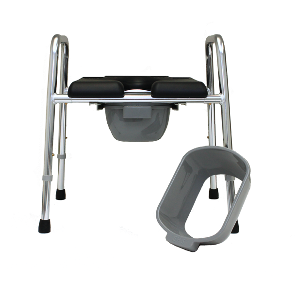 Padded Raised Toilet Seat / Safety Frame / Commode / Shower Chair