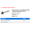 thumbnail image 2 of Valve Cover Bolt - Compatible with 2004 - 2006 Audi A8 Quattro 4.2L V8 2005, 2 of 2