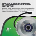 thumbnail image 5 of PTO Clutch For Exmark 116-3553 Vantage X Series - Free Upgraded Bearings !!, 5 of 7