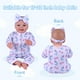 thumbnail image 5 of Set de ropa para muñecas Reborn Babeside Food Pattern, 43 a 56 cm, 5 of 7