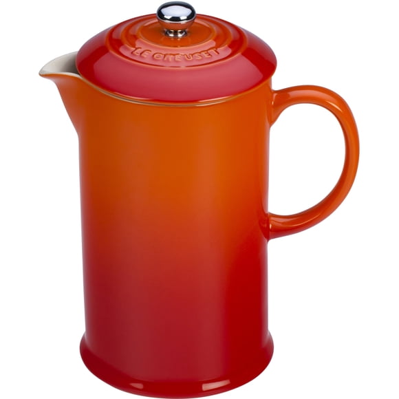 Prensa francesa Le Creuset de gres, 1 litro, llama