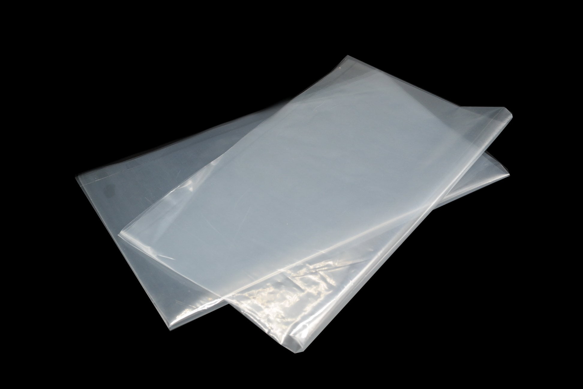 12x14 1.25 Mil  Flat Food Grade Plastic Poly Bags 1000 