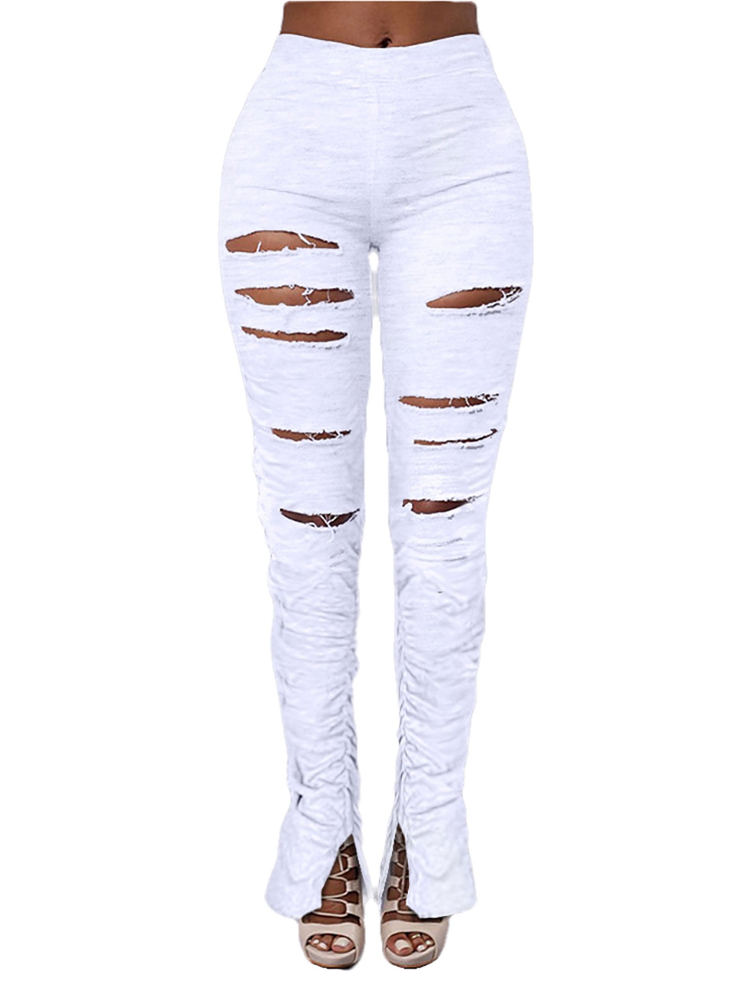 RUEWEY Women High Waist Sweatpants 