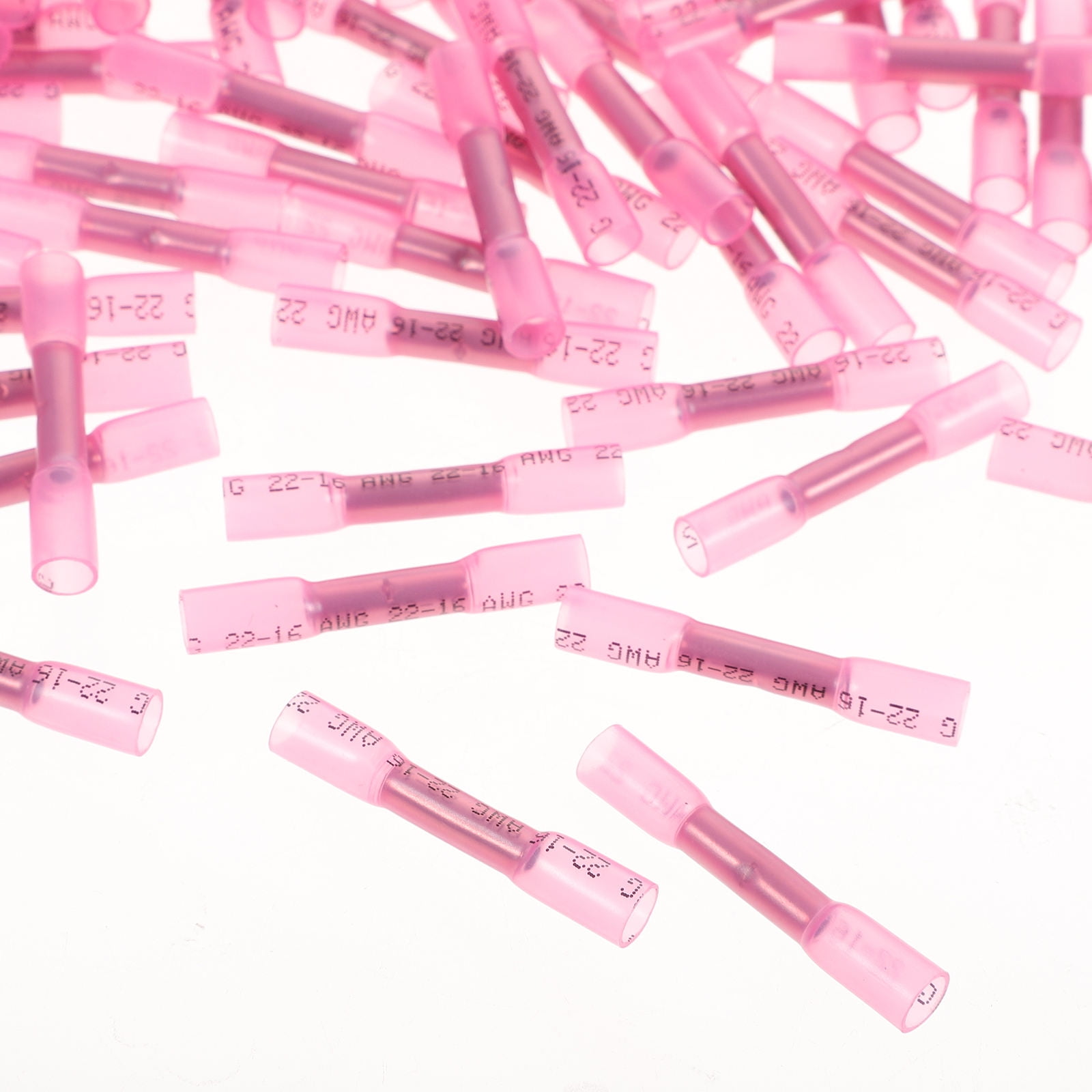 FRCOLOR  200 Pcs Heat Shrink Connectors but Clam Terminals Cord Wire