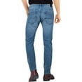 thumbnail image 2 of RAW X Men's Skinny Fit Stretch Jeans, Fashion Rips Destroyed Distressed Washed Denim Jean Pants for Men, Light Stone, 2 of 7