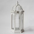 thumbnail image 1 of Set of 4 Wooden Hexagon Shape With Glass Walls Lantern, 1 of 1