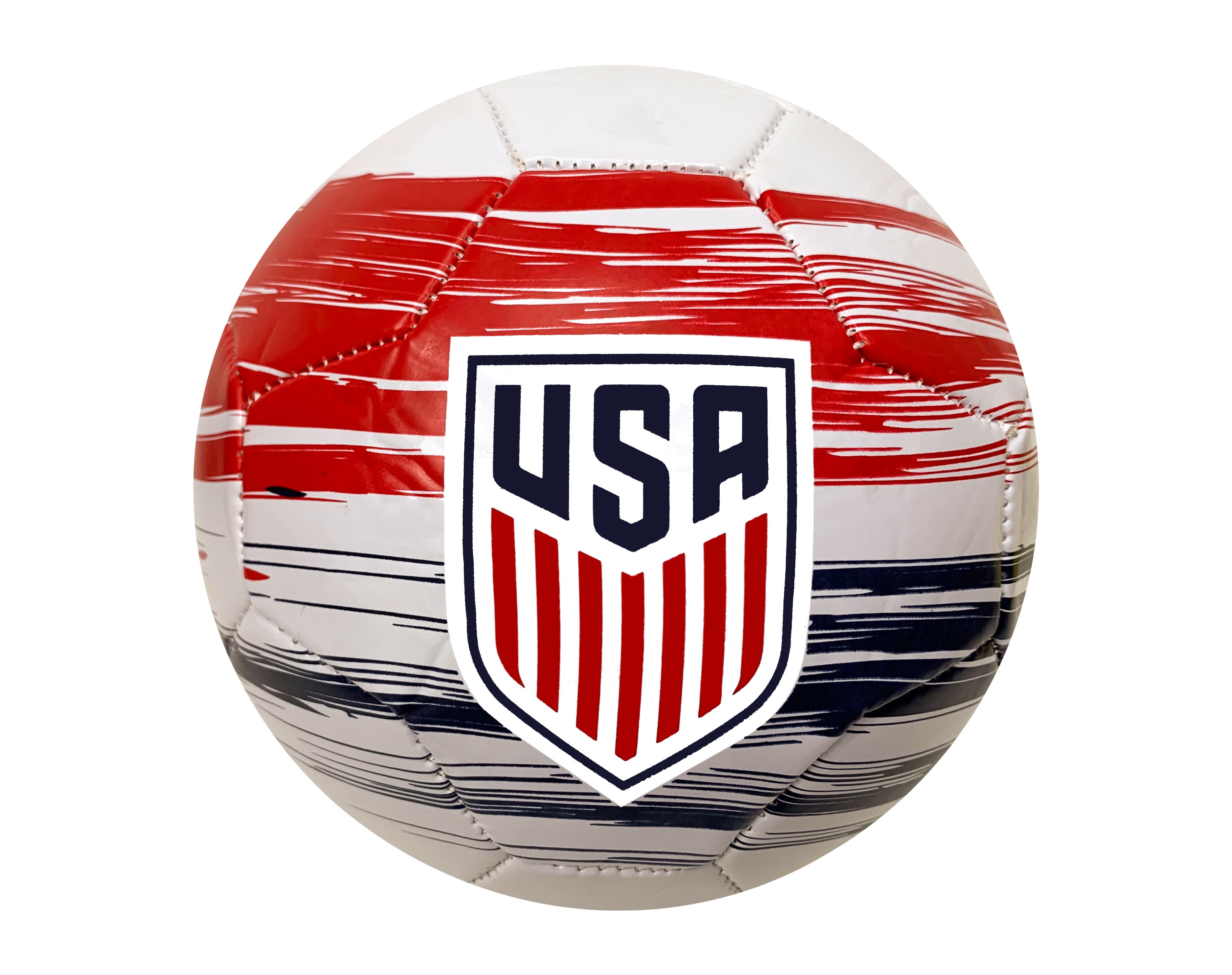 5 USA Soccer Ball w/ American Flag Official Size No WHOLESALE BULK LOT OPTION 