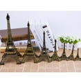 thumbnail image 4 of 5 UNIDS Vintage Bronce París Statues Escultura París Recuerdos 5 CM DYNWAVEMX Estatuilla de la Torre Eiffel, 4 of 8