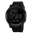 thumbnail image 2 of Fsqjgq Sports Watches for Men Waterproof Shockproof Outdoor Wristwatch LED Date Digital Analog Watch Alarm Clock Black, 2 of 5