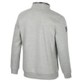 thumbnail image 3 of Men's Colosseum Heather Gray Tennessee Volunteers OORAH OHT Military Appreciation Fleece Quarter-Zip Jacket, 3 of 3