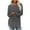 Gray, variant on SDNall Sweaters For Women,Long Sleeve Shirts For Women 2025 Fall Clothes Tunic Tops Loose Fit Dressy Crewneck Pullover Sweaters Curved Hem