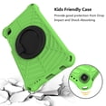 thumbnail image 2 of Allytech Galaxy Tab A7 Lite 8.7 Case 2021 SM-T220 T225, Soft EVA  Case for Kids Rotating Stand Handle Heavy Duty Protective Shockproof Kids Friendly Case Cover for Samsung Galaxy A7 Lite 8.7"-Green, 2 of 7