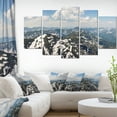 thumbnail image 1 of Green Mountains in Spring Panorama - Landscape Artwork Canvas, 1 of 1