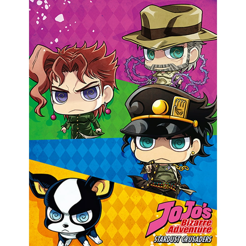 Blanket - Jojo's Bizarre Adventure - SD Characters Sublimation Throw