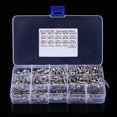thumbnail image 2 of 440pcs M3 M4 M5 Stainless Steel SS304 Hex Socket Button Head Bolts Screws and Nuts Assortment, 2 of 5