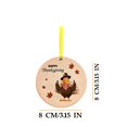 thumbnail image 3 of 2020 Ornament Fall Thanksgiving Turkey Wedding Party Decor New Pvc Material, 3 of 4