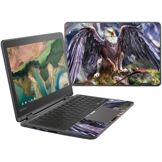 Generic MightySkins Skin for Lenovo 300e Chromebook 11.6" 2018 War Chief Multicolour