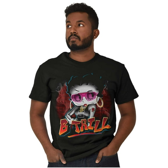 Betty Boop Always Frist B Trill Women's Graphic T Shirt Tees Brisco Brands S