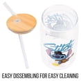 thumbnail image 3 of Vaso en tarro de cristal Silver Buffalo Disney Lilo and Stitch, 480 ml, 3 of 3