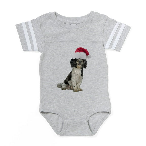 CafePress - FIN Santa Havanese - Cute Infant Baby Football Bodysuit