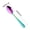 Multicolor, variant on Stainless Steel Spoon 304 Stainless Steel Gradient Gold Round Spoon Flat Handle Thickened Soup Dinner Spoon for Kitchen and Dining 304 Spoon