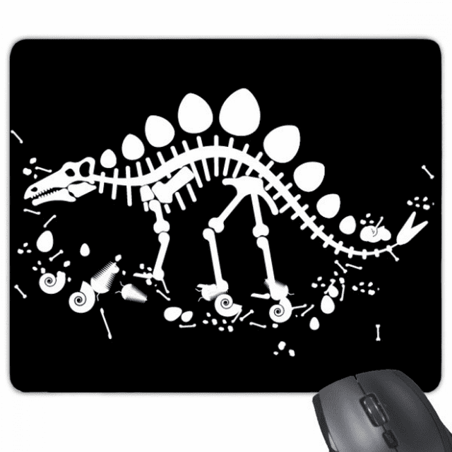 Dragon Grass Huge Stegosaurus Mouse Pad Non-Slip Rubber Mousepad Game Office