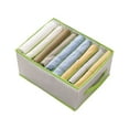 thumbnail image 4 of Bdday Storage Totes Foldable Clothing Storage Box Wardrobe Classification Container Household Clothing Bedroom Socks Pants Drawer Organizers Clothes Storage Bins, 4 of 5