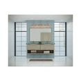 thumbnail image 2 of Adley Collection Six-Light New Traditional Satin Brass Clear Glass Bath Vanity Light, 2 of 12