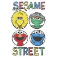 thumbnail image 2 of Boy's Sesame Street Four Circle Grid  Graphic T-Shirt, 2 of 4
