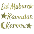 thumbnail image 1 of Gold Cursive Eid Mubarak and Ramadan Kareem Banner, 1 of 1