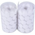 thumbnail image 2 of 500 piezas de cintas de gancho autoadhesivas de 20 mm de diámetro, cintas de puntos redondos autoadhesivos con fijación de pegamento adhesivo (blanco) TUNC Sencillez, 2 of 5