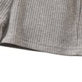 thumbnail image 5 of Kmbangi 2Pcs Toddlers Summer Tracksuit, Solid Color Ribbed Vest + Shorts, 5 of 5