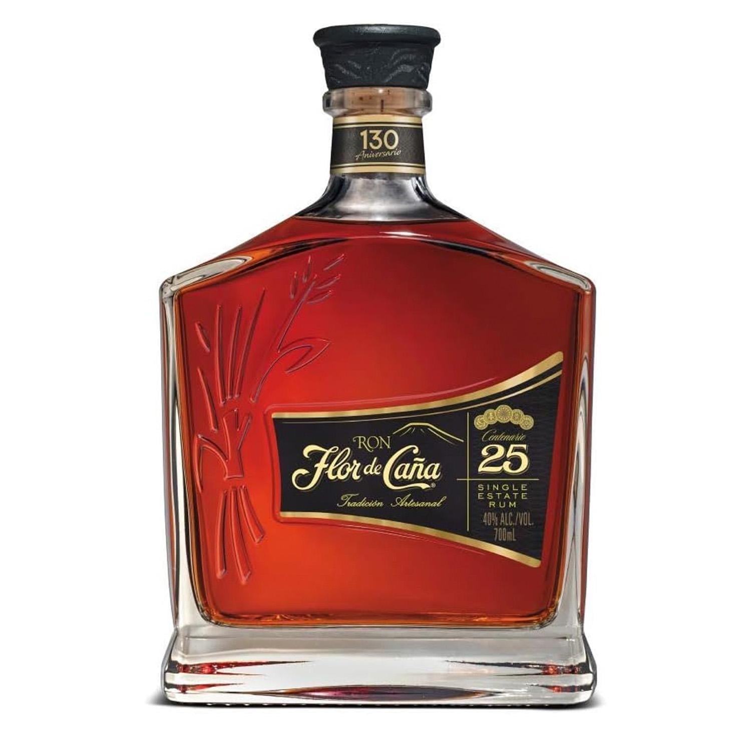 Ron Flor De Caña Centenario 25 años 750 ml | Walmart en línea