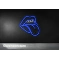 thumbnail image 3 of Glowneon Mouth With Tongue Neon Sign, Mouth With Tongue Led Light, Rock and Roll Neon Sign, 3 of 4
