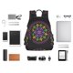 thumbnail image 4 of Balery Mardi Gras5 Mochila Ligera para Hombres y Mujeres – Resistente y Impermeable, Ideal para la Escuela, el Trabajo, los Viajes y el Uso Diario, 4 of 7