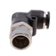 thumbnail image 5 of Conector de Codo de Rosca Soledad 90 Grados 5 Piezas Plástico Metal Negro, 5 of 10