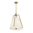 thumbnail image 4 of Elegantly Tailored Mansfield Pendant in Warm Brass, 4 of 6