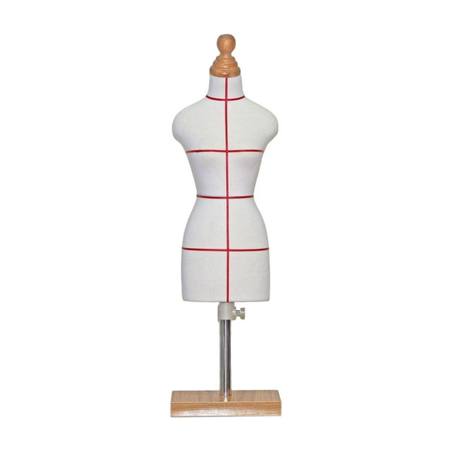TISHITA Robe de Poupée Forme Créative Tailleur Support pour Maison de Poupée Mise en Scène de Bureau 8cmx8cmx30cm