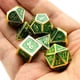 thumbnail image 5 of 7PCS Metal Dice, Heavy Solid Zinc Alloy Polyhedron Dice Set, 5 of 5