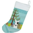 thumbnail image 2 of Christmas Tree and Bull Terrier Christmas Stocking, 2 of 2