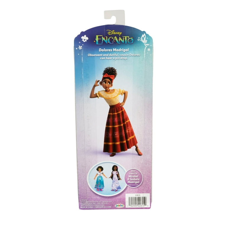 Disney Encanto Isabela 11 inch Fashion Doll Includes Dress, Shoes and Hair  Pin 
