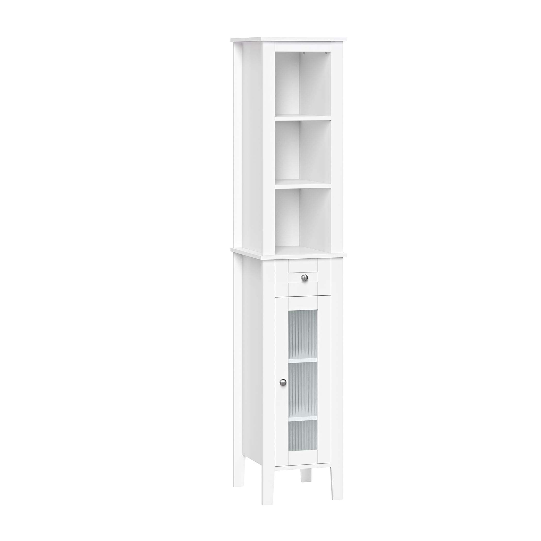 Ashland White Mobile Craft Storage And Organization Tower With Shelves
Information