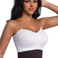 thumbnail image 4 of Yongwang Front Closure Bra for Women Comfort Wireless Support Full Coverage Sports Bra Seamless Invisible Shoulder Strap Bras, 4 of 4