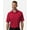 Classic Red, variant on CORE365 CE108T Men's Tall Nova Performance Pique Polo-Black-5XLT