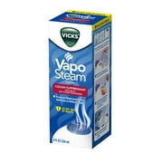 Angle View: Vicks VapoSteam Medicated Liquid with Camphor, a Cough Suppressant, 8 oz