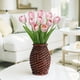thumbnail image 3 of Tulipanes artificiales Arborus, 10 unidades, color rosa Real Touch, 3 of 6